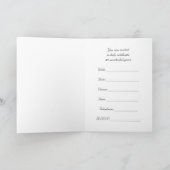 De Kaart van de Uitnodiging van het Jubileum van (Binnen)