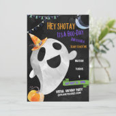 De Kaart van de uitnodiging voor het uitnodigen va (Staand voorkant)