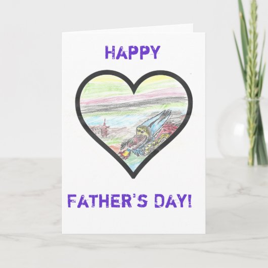 De Kaart van de Vaderdag van de Children's Heart F (Voorkant)