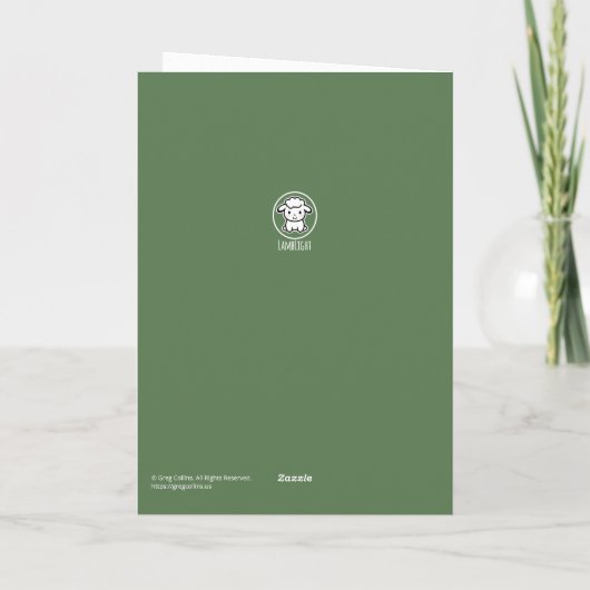 De Kaart van de Vaderdag van ons Kasteel (Achterkant)