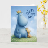 De Kaart van de Vaderdag van ons Kasteel (Gele Bloem)