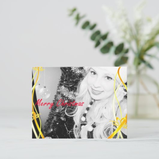 De kaart van de vakantie (Staand voorkant)