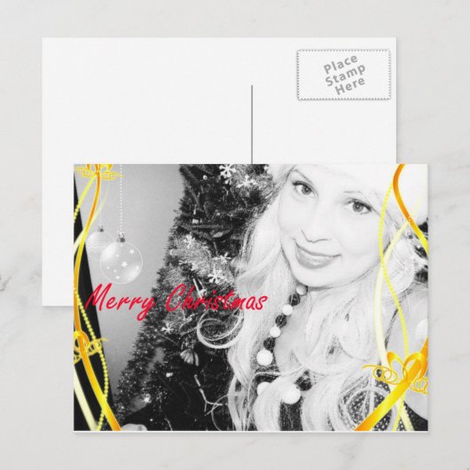 De kaart van de vakantie (Voorkant / Achterkant)