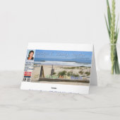 De Kaart van de vakantie - de Muziektent van het (Achterkant)