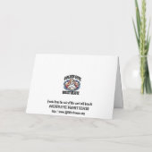 De Kaart van de Vakantie GGBR - Bus Hippy (Achterkant)