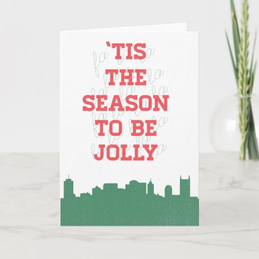 De Kaart van de vakantie - 'Tis het Seizoen om (Voorkant)