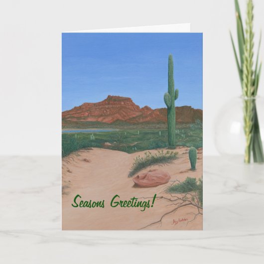 De Kaart van de vakantie "u het Thema van het (Voorkant)