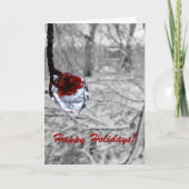 De Kaart van de Vakantie van "bevroren Bessen" (Voorkant)