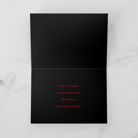 De Kaart van de Vakantie van de amaryllis (Binnen)