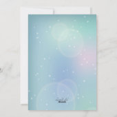 De Kaart van de Vakantie van de Chanoeka en van (Achterkant)