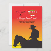 De Kaart van de Vakantie van de Cowboy van (Voorkant)