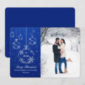 De Kaart van de Vakantie van de Foto van de (Voorkant / Achterkant)