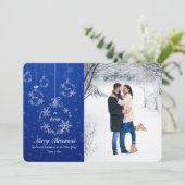 De Kaart van de Vakantie van de Foto van de (Staand voorkant)