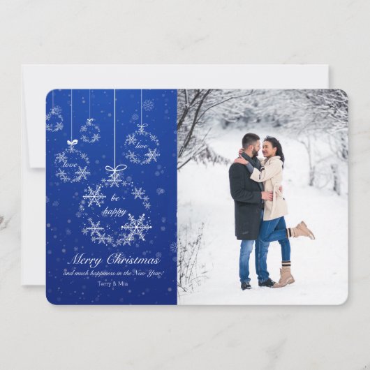 De Kaart van de Vakantie van de Foto van de (Voorkant)