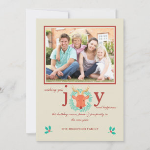 De Kaart van de Vakantie van de Foto van de