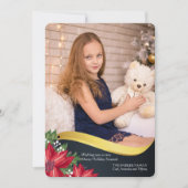 De Kaart van de Vakantie van de Foto van de Golf (Voorkant)