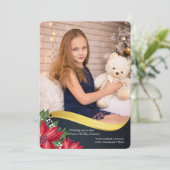 De Kaart van de Vakantie van de Foto van de Golf (Staand voorkant)