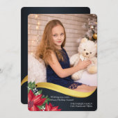 De Kaart van de Vakantie van de Foto van de Golf (Voorkant / Achterkant)