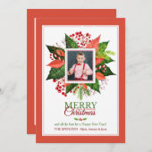 De Kaart van de Vakantie van de Foto van de Pracht (Voorkant / Achterkant)