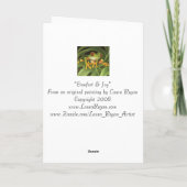 De Kaart van de Vakantie van de Ijsbeer (Achterkant)