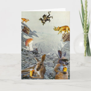 De Kaart van de Vakantie van de kangoeroe