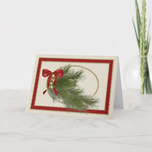 De Kaart van de Vakantie van de Klokken van het (Voorkant)