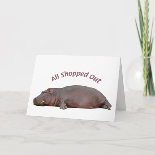 De Kaart van de Vakantie van de Pret van Hippo, (Voorkant)