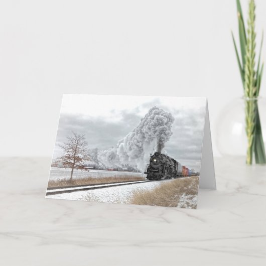 De Kaart van de Vakantie van de Trein van de (Voorkant)