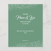 De Kaart van de Vakantie van de Vakantie van de Or (Achterkant)