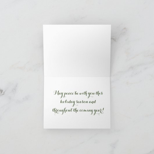 De Kaart van de Vakantie van de vrede (Binnen)