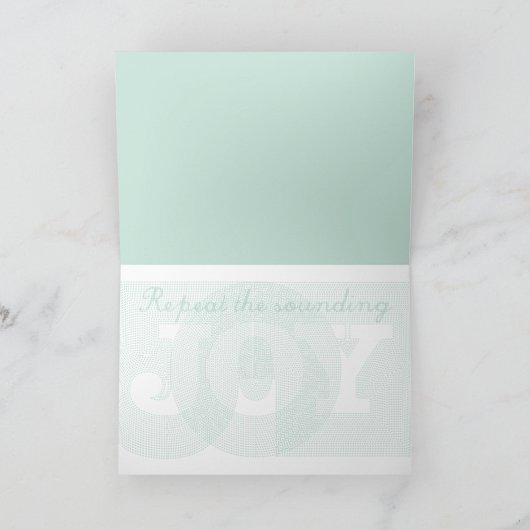 De Kaart van de Vakantie van de VREUGDE (Binnen)