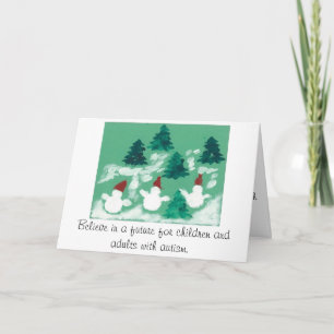 De Kaart van de Vakantie van de winter