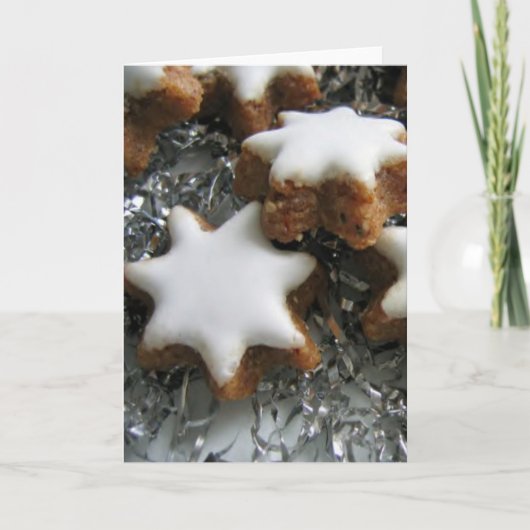 De Kaart van de Vakantie van de winter: "Koekjes! (Voorkant)