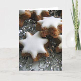 De Kaart van de Vakantie van de winter:  "Koekjes!
