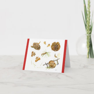 De Kaart van de Vakantie van Deodara van Cedrus