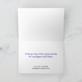 De Kaart van de vakantie van Dierenarts (Binnen)