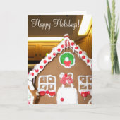 De Kaart van de Vakantie van Gingerbrad (Voorkant)