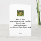 De Kaart van de Vakantie van Giraffes (Achterkant)