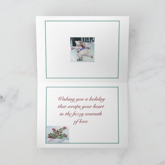 De Kaart van de Vakantie van het Schaats van de (Binnen)