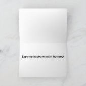 De Kaart van de Vakantie van het UFO (Binnen)