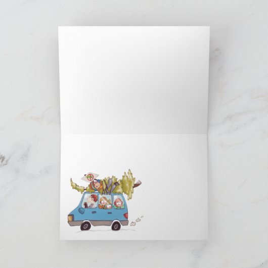 De kaart van de Vakantie van Hugger van de (Binnen)