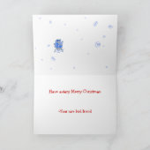 De Kaart van de Vakantie van Kerstmis van de (Binnen)