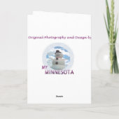 De Kaart van de Vakantie van Minnesota (Achterkant)