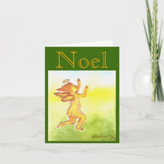 De Kaart van de Vakantie van Noel (Voorkant)
