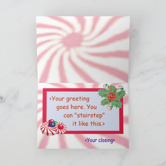 De Kaart van de VAKANTIE van PEPERMUNT (Binnen)