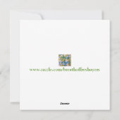 De Kaart van de Vakantie van Sparklebreight van (Achterkant)