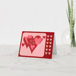 De Kaart van de Valentijnsdag