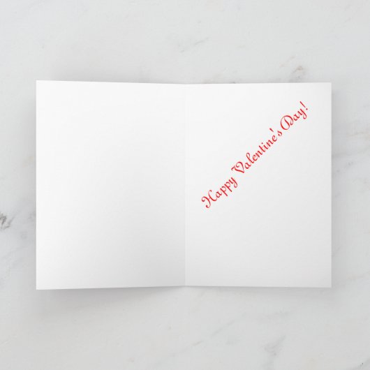 De kaart van de Valentijnsdag (Binnen)