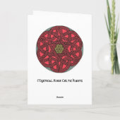 De kaart van de Valentijnsdag (Achterkant)