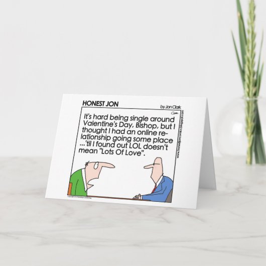 De kaart van de Valentijnsdag LOL voor LDS (Voorkant)